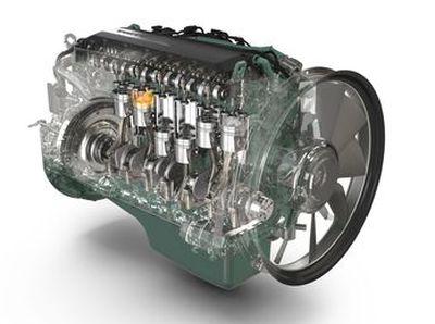 Volvo Penta Intermat D8 engine